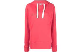 JW Anderson Sweatshirts Women's Rose Red Hooded Moderate Regular