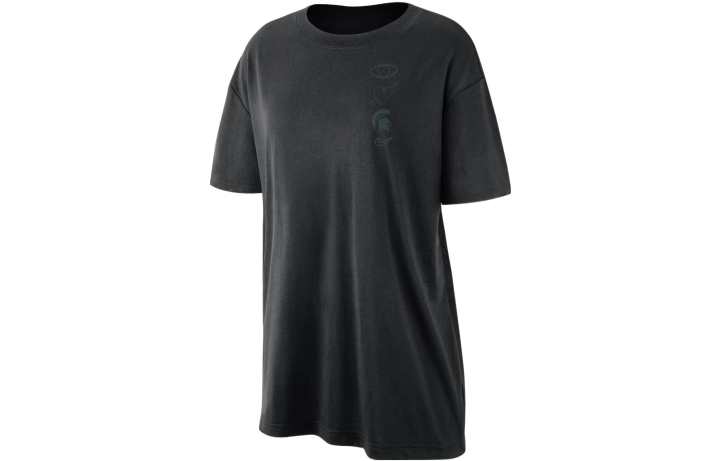 Nike Nike T Shirts Women's Black Crew Neck Moderate Straight Fit