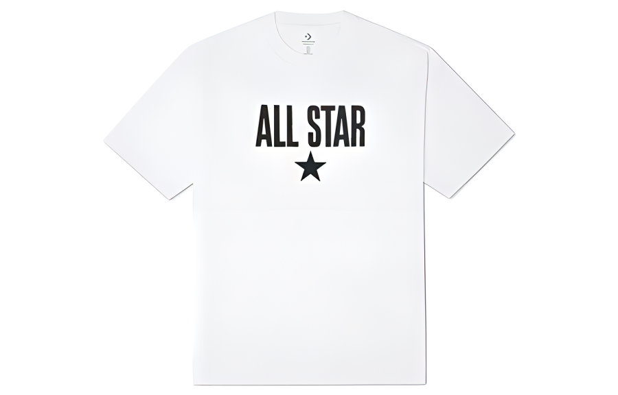Converse Converse Drop Shoulder Sleeve T Shirt Women's White