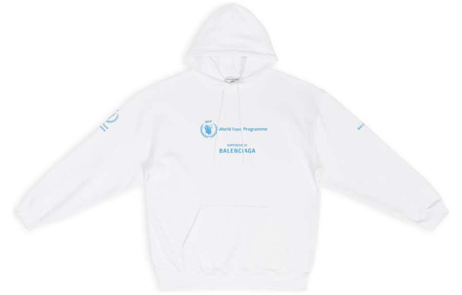 Balenciaga X WFP FW22 Sweatshirt Women's White