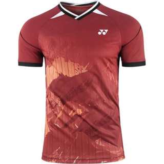 YONEX Badminton Jerseys Men's V Neck Moderate