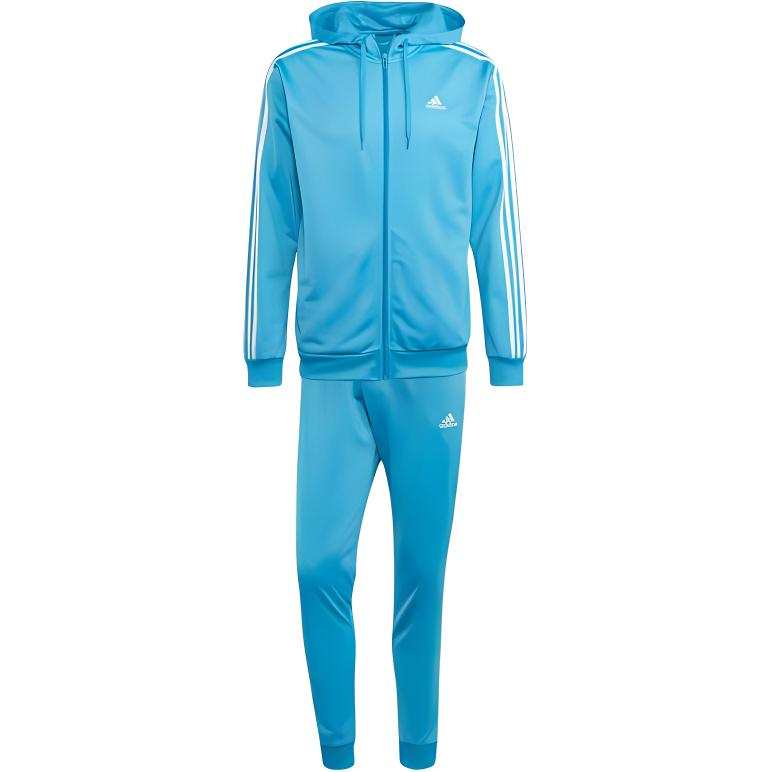 Adidas Adidas Sportswear HOODED TRICOT TRACKSUIT Casual Sportswear Men's Blue