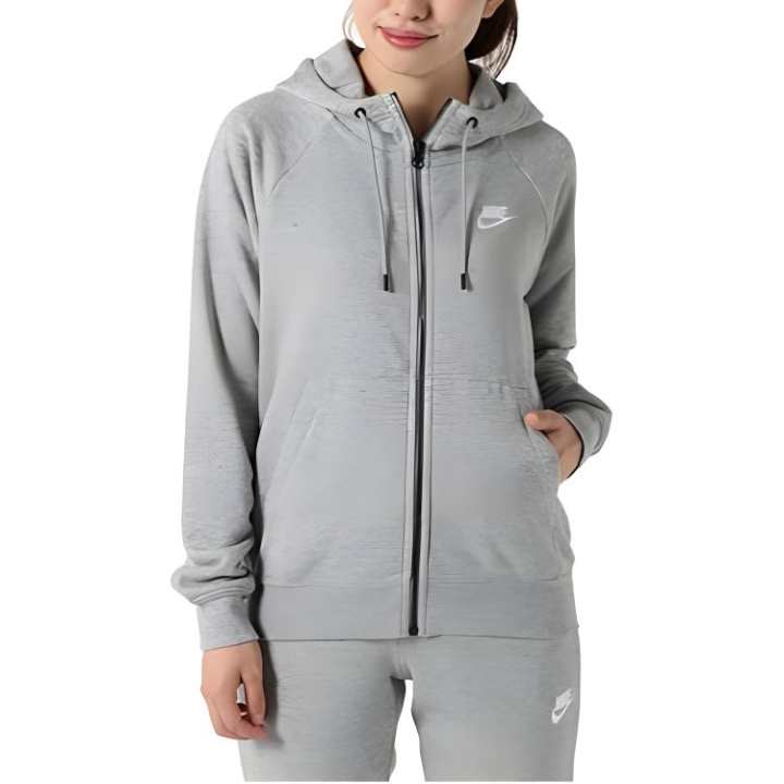 Nike Nike Sweatshirts Women's Gray Hooded Moderate Regular