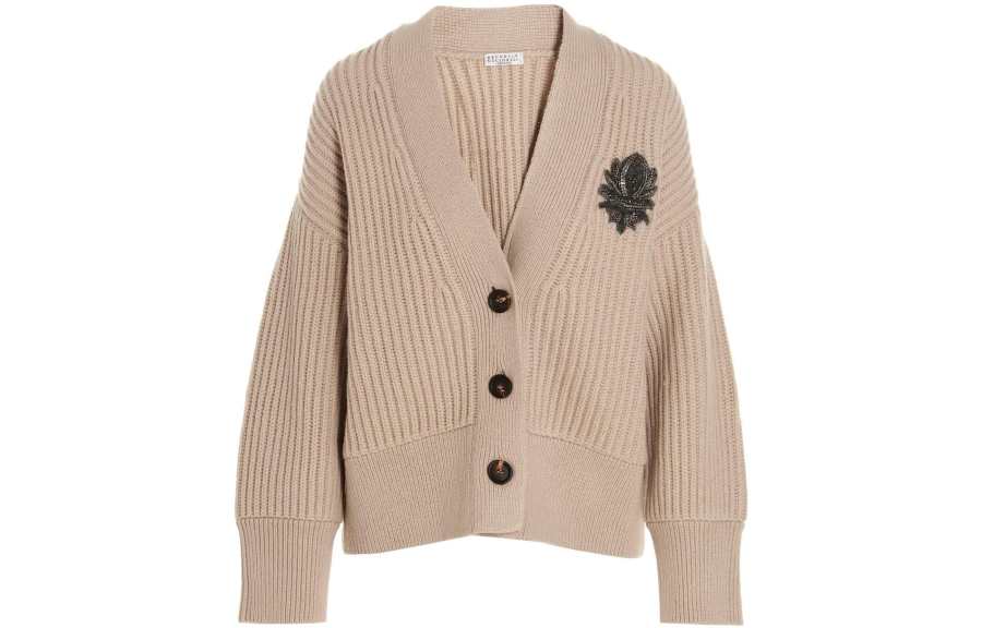 Brunello Cucinelli FW22 Knitwear Women's Light Umber