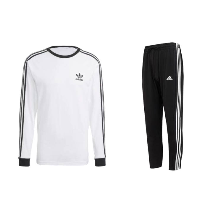 Adidas Adidas Sweatshirt Sets Unisex Crew Neck Moderate