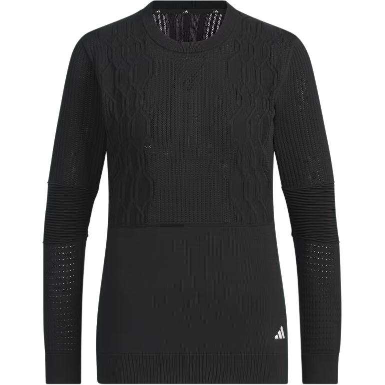 Adidas Adidas Knitwear Women's Black Crew Neck Moderate Other