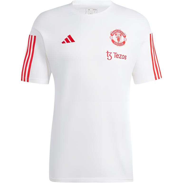 Adidas Adidas Manchester United Manchester United Tiro 23 Training T Shirt Soccer Jersey Men's White