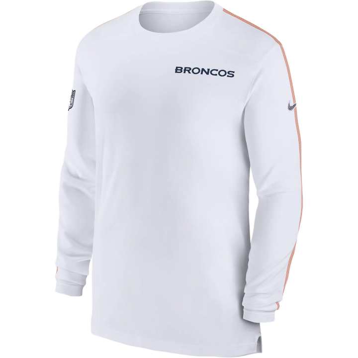 Nike Nike Denver Broncos Sideline Coach Men's Nike Dri FIT Nfl Long Sleeve Top