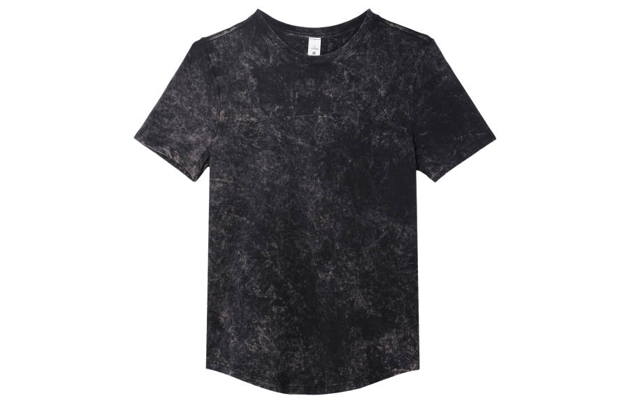 Lululemon T Shirt Women's Cloud Washed Black
