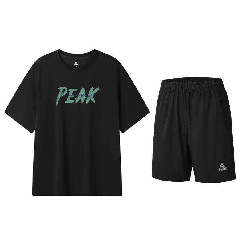 PEAK Casual Sportswear Unisex Black