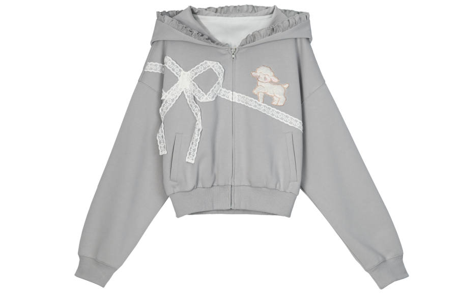 SNBL Sweatshirts Women's Hooded Moderate Cardigan