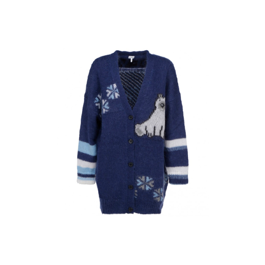 LOEWE Knitwear Women's Marine Blue