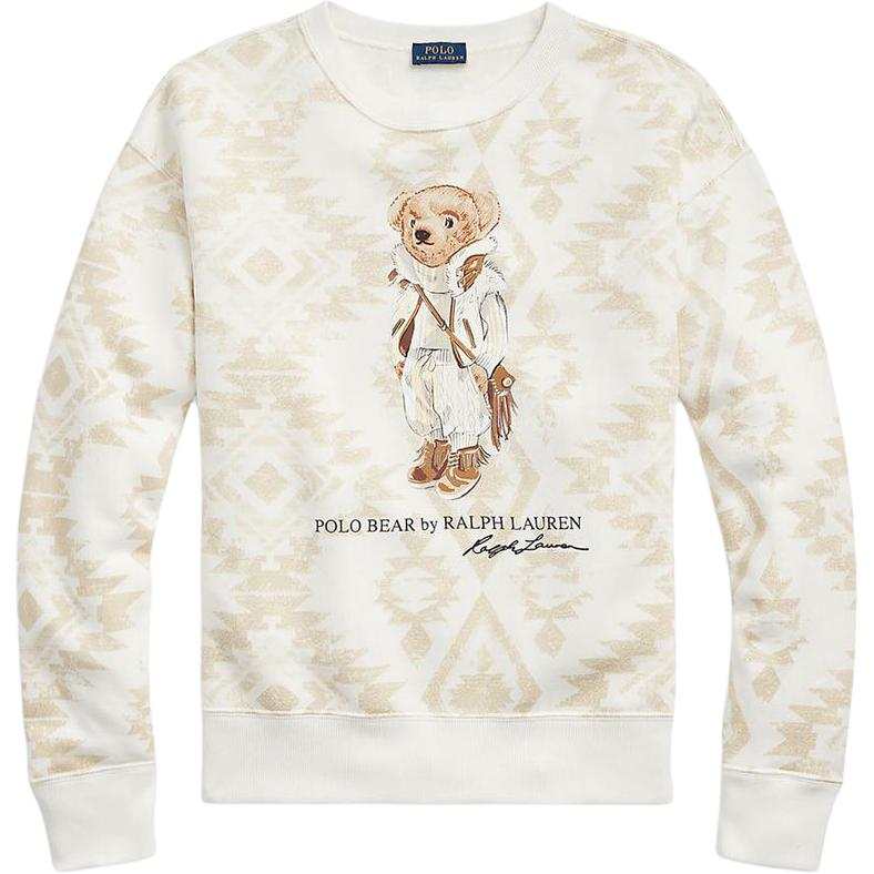 Polo Ralph Lauren Polo Bear FW21 Sweatshirt Women's Beige