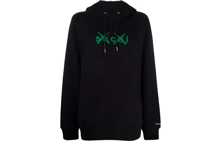 Sacai KAWS X Sacai Flock Print Sweatshirt
