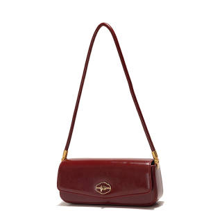 WEINIAO Synthetic Leather Shoulder Bag Women's White/Shacha/Red/Black