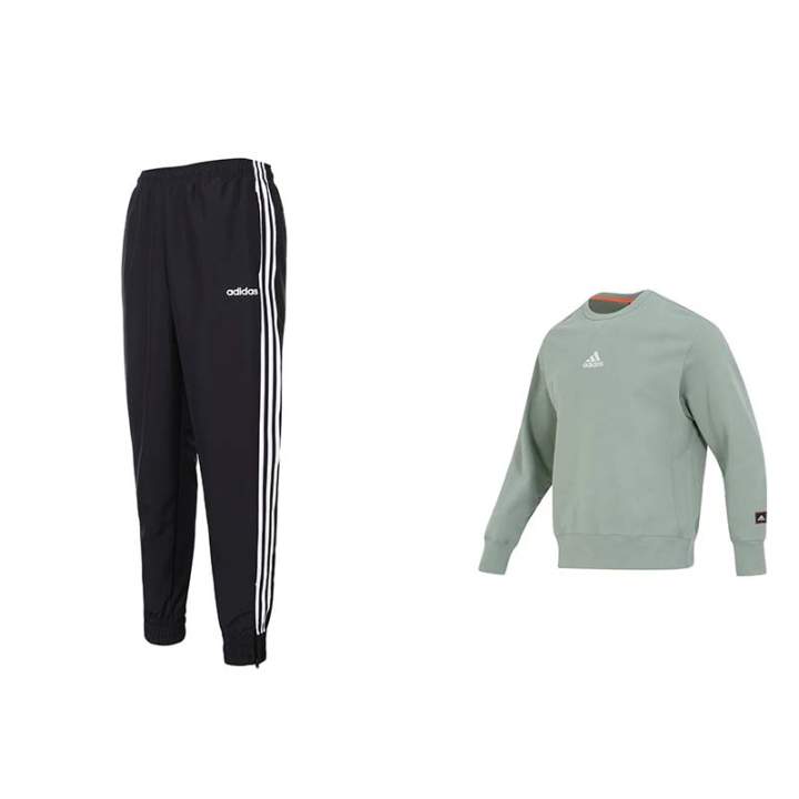 Adidas Adidas Sweatshirt Sets Men's Crew Neck Moderate