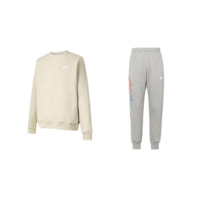 Nike Nike Sweatshirt Sets Men's Crew Neck Moderate