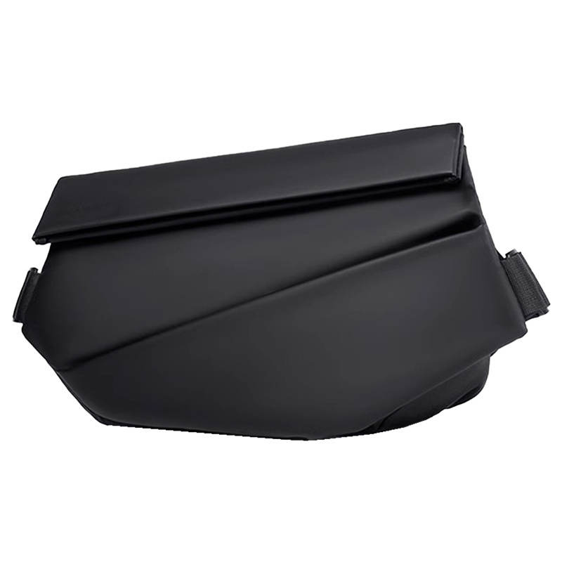 LAORENTOU LAORENTOU Fabric Sling Bag Men's Black