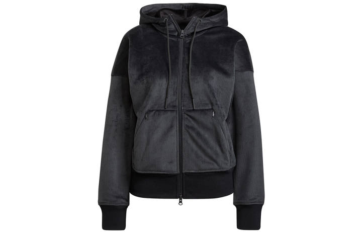 Adidas Adidas Jackets Women's Black Hooded Moderate Other