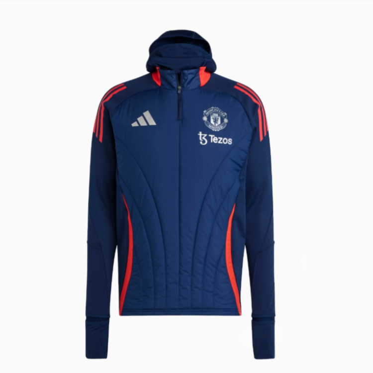 Adidas Adidas Manchester United Soccer Jersey Men's Marine Blue