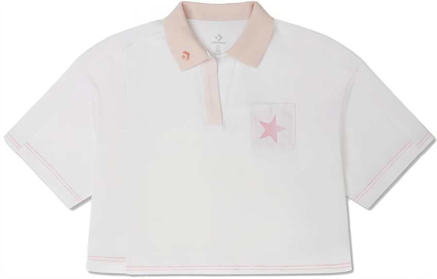 Converse Showcasing Series SS23 Polo Shirt Women's White