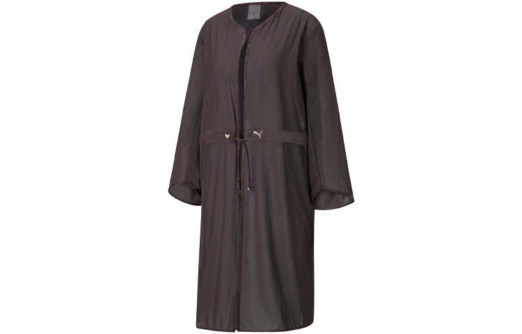 PUMA PUMA Jackets Women's Black Brown Collarless Thin Other