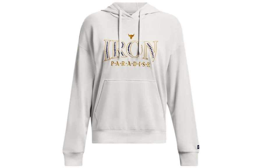 Under Armour Sweatshirts Women's Beige Hooded Moderate Other