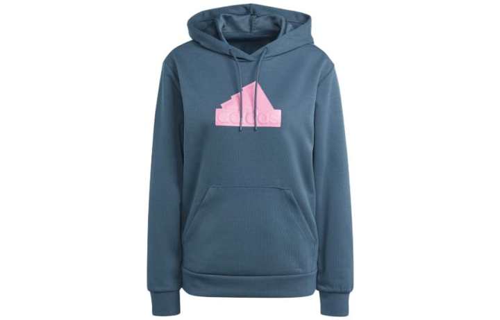 Adidas Adidas Sweatshirts Women's Blue Hooded Moderate Other