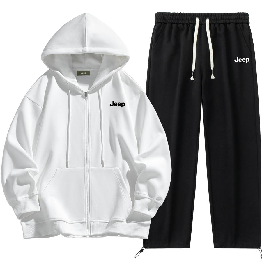 Jeep Casual Sportswear Unisex Hooded Moderate