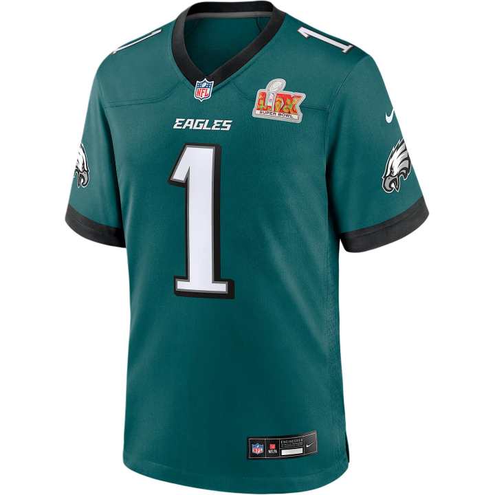 Nike Nike Jalen Hurts Philadelphia Eagles Super Bowl Lix Men's Nike Nfl Game Jersey