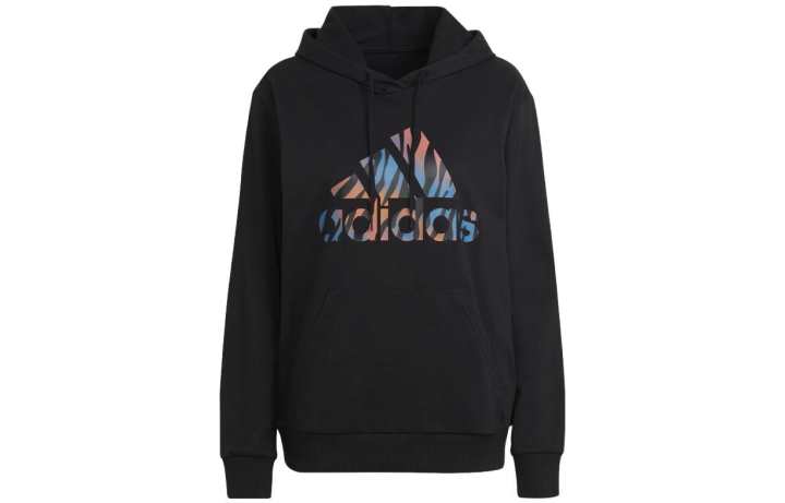 Adidas Adidas Sweatshirts Women's Black Hooded Moderate Regular