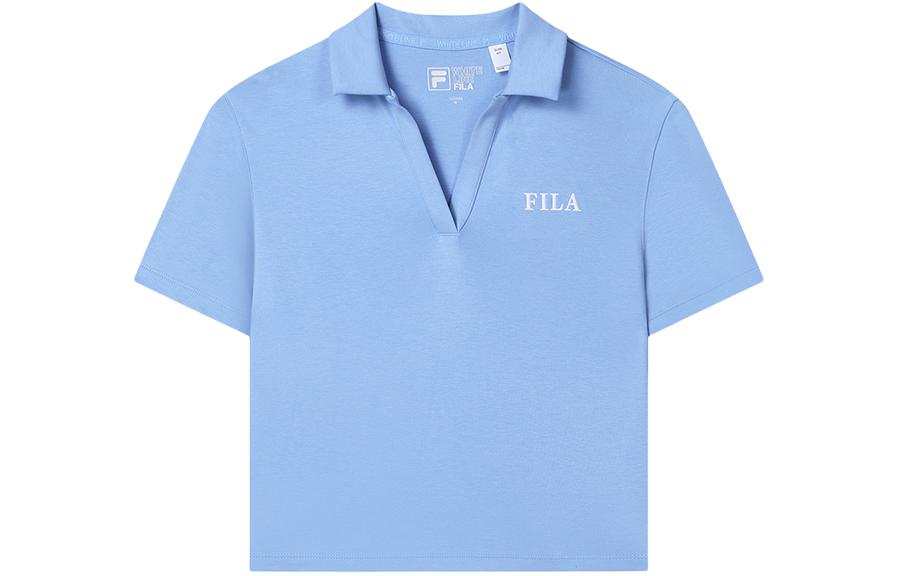 FILA Polo Shirt Women's Cloud Mountain Blue