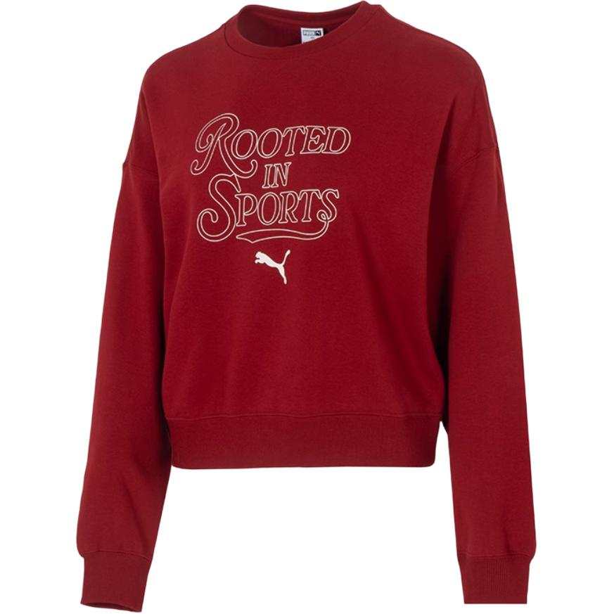PUMA Sports Life Collection FW24 Sweatshirt Women's Red