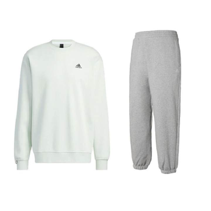 Adidas Adidas Sweatshirt Sets Unisex Crew Neck Moderate