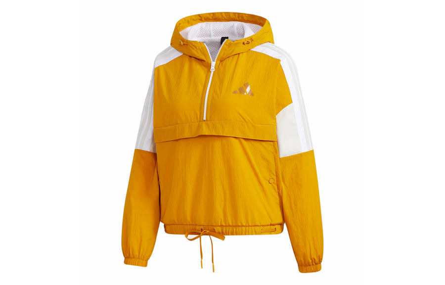 Adidas Adidas Jackets Women's Gold Hooded Moderate Other