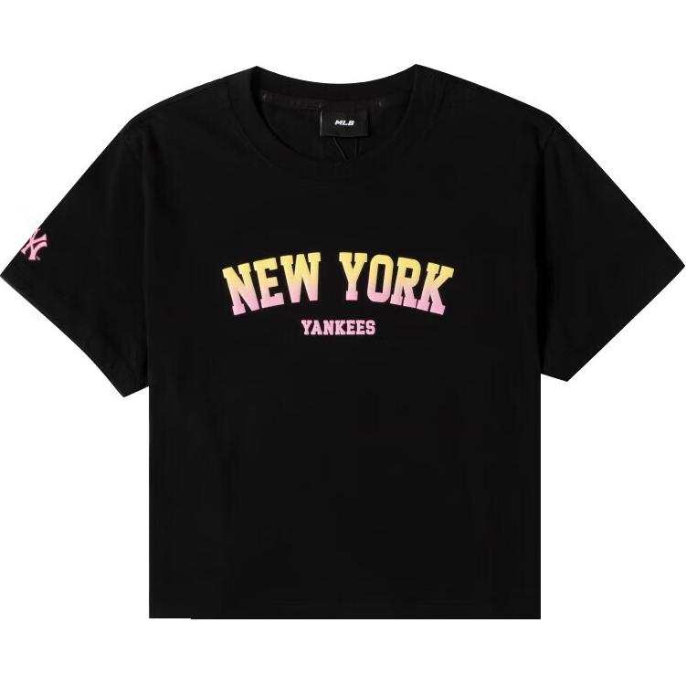 MLB MLB Drop Shoulder Sleeve T Shirt Women's Black