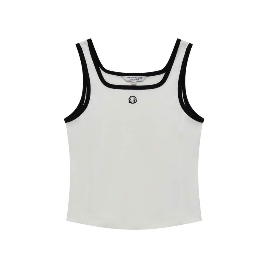 Teenie Weenie T Shirts Women's Square Collar Moderate Straight Fit