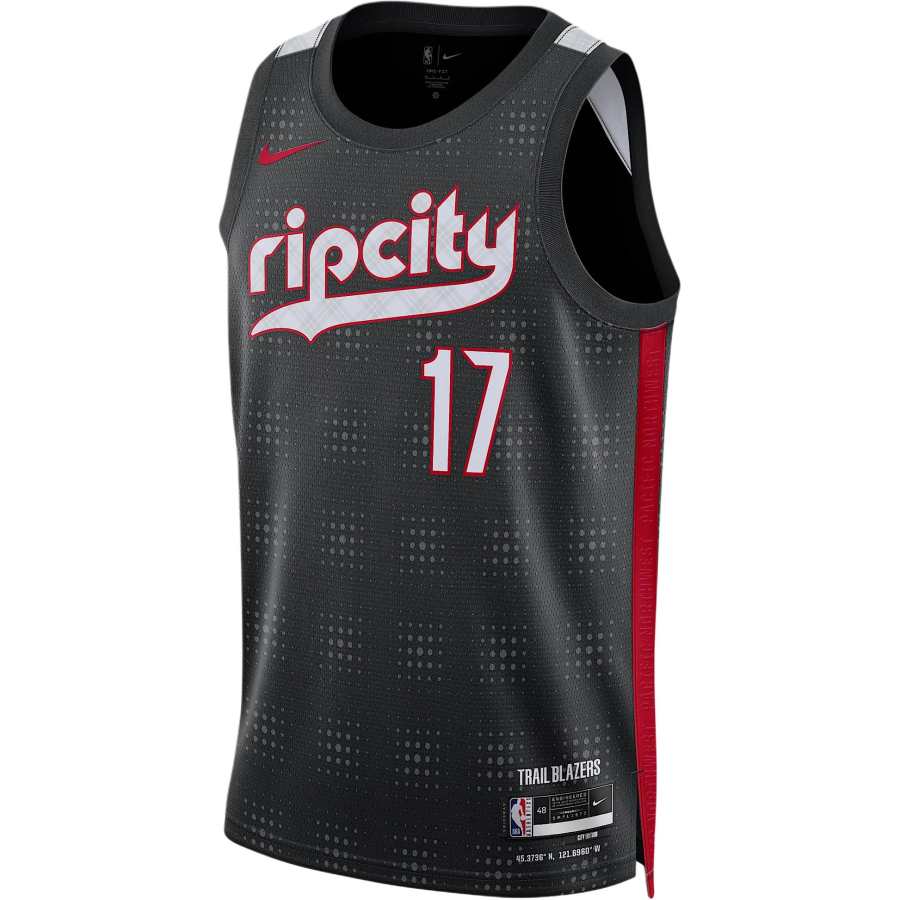 Nike Nike Shaedon Sharpe Portland Trail Blazers 2024/25 City Edition Men's Nike Dri FIT Nba Swingman Jersey