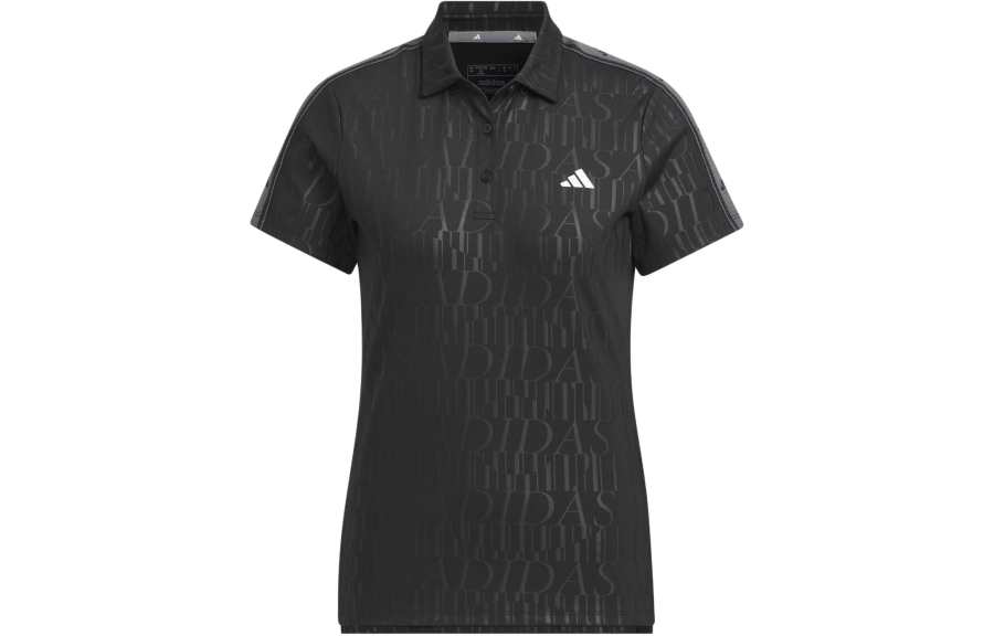 Adidas Adidas Heat.Rdy Debossed Polo Shirt Polo Shirt Women's Black