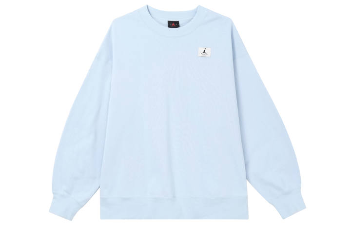 Jordan Jordan Sweatshirts Women's Ice Blue Crew Neck Moderate