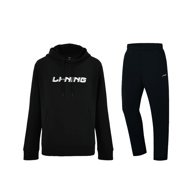 Li-Ning Li Ning Casual Sportswear Unisex Black