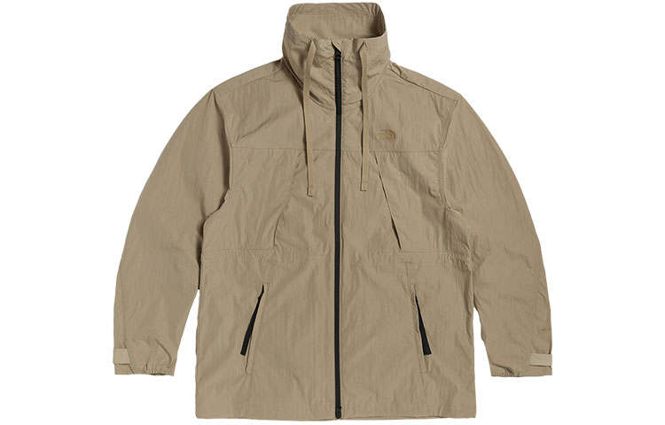 THE NORTH FACE Urban Exploration Jackets Women's Khaki Stand Collar Moderate Other