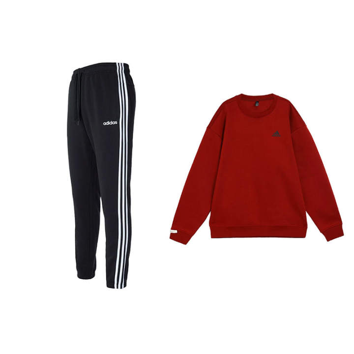 Adidas Adidas Sweatshirt Sets Men's Crew Neck Moderate