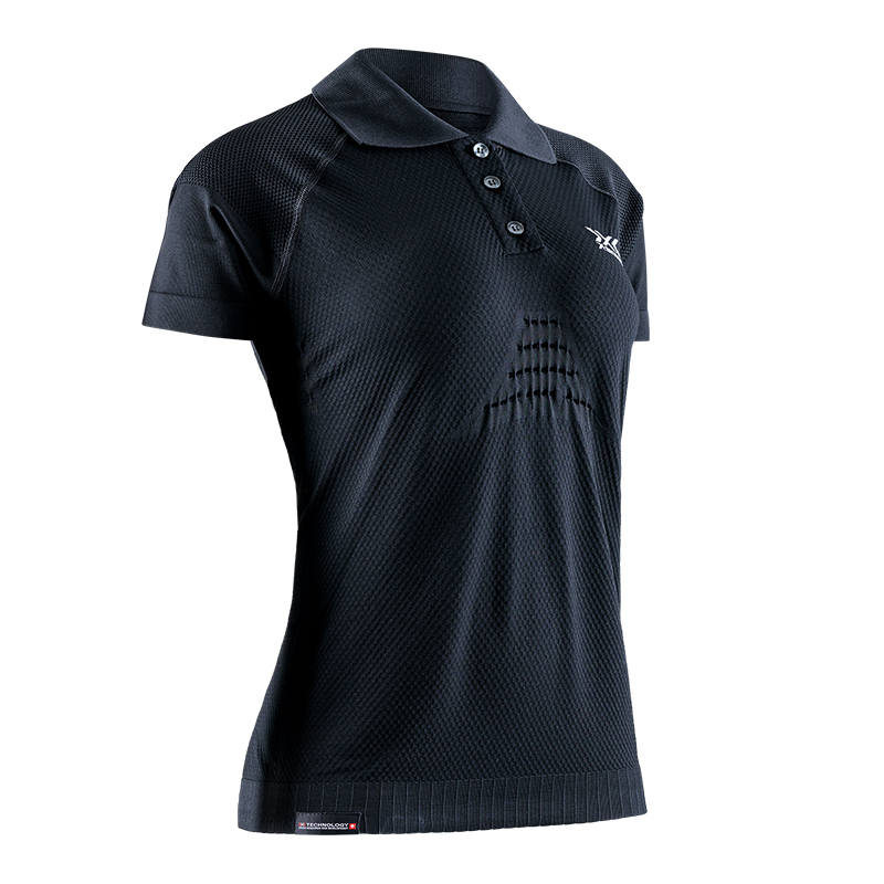 XBIONIC XBIONIC Polo Shirt Women's Black/Anthracite