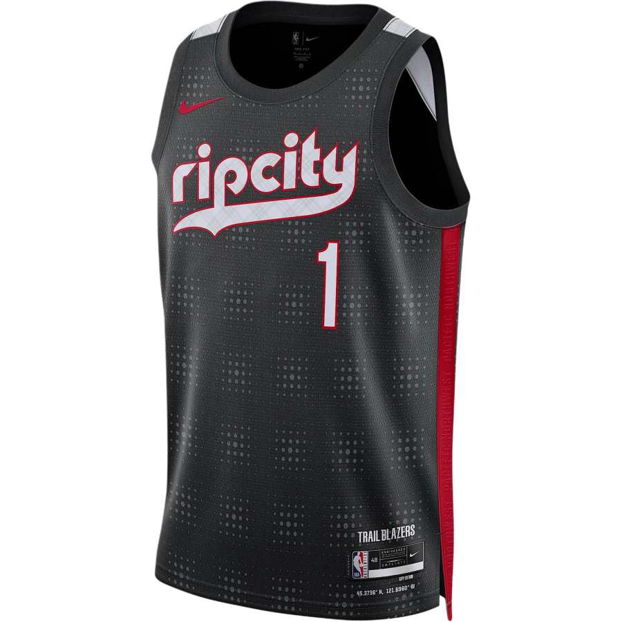 Nike Nike Anfernee Simons Portland Trail Blazers 2024/25 City Edition Men's Nike Dri FIT Nba Swingman Jersey