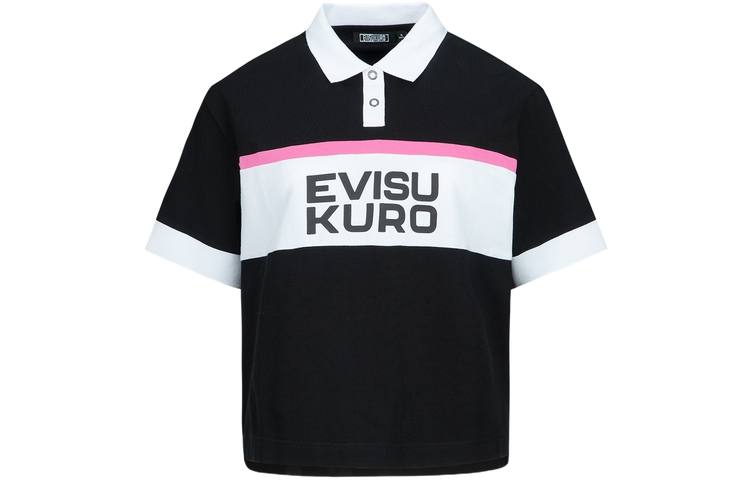 EVISU Polo Shirts Women's Black Moderate Other