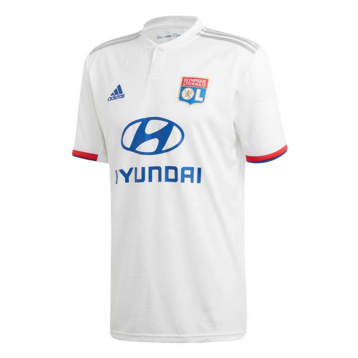 Adidas Adidas Lyon Team Soccer Jersey Men's White/Preppy Red