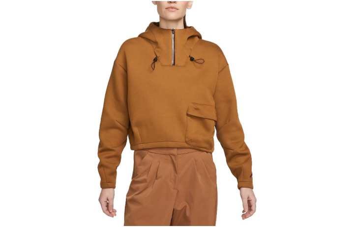 Nike Nike Sweatshirts Women's Camel Hooded Moderate Other
