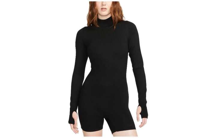 Nike Nike Bodysuits Women's Black Crew Neck
