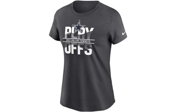 Nike Nike T Shirts Women's Smoke Coal Gray Crew Neck Moderate Straight Fit